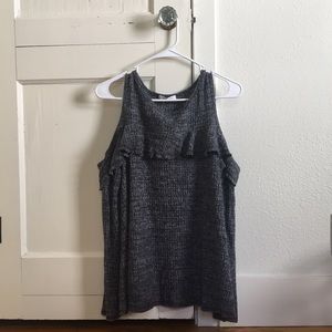 long sleeve knit top